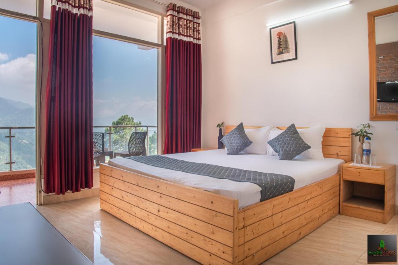 Mystic Kasauli I Pvt Balcony I Peacefull Area I Serviced Apt I By Exotic Stays Eksteriør bilde