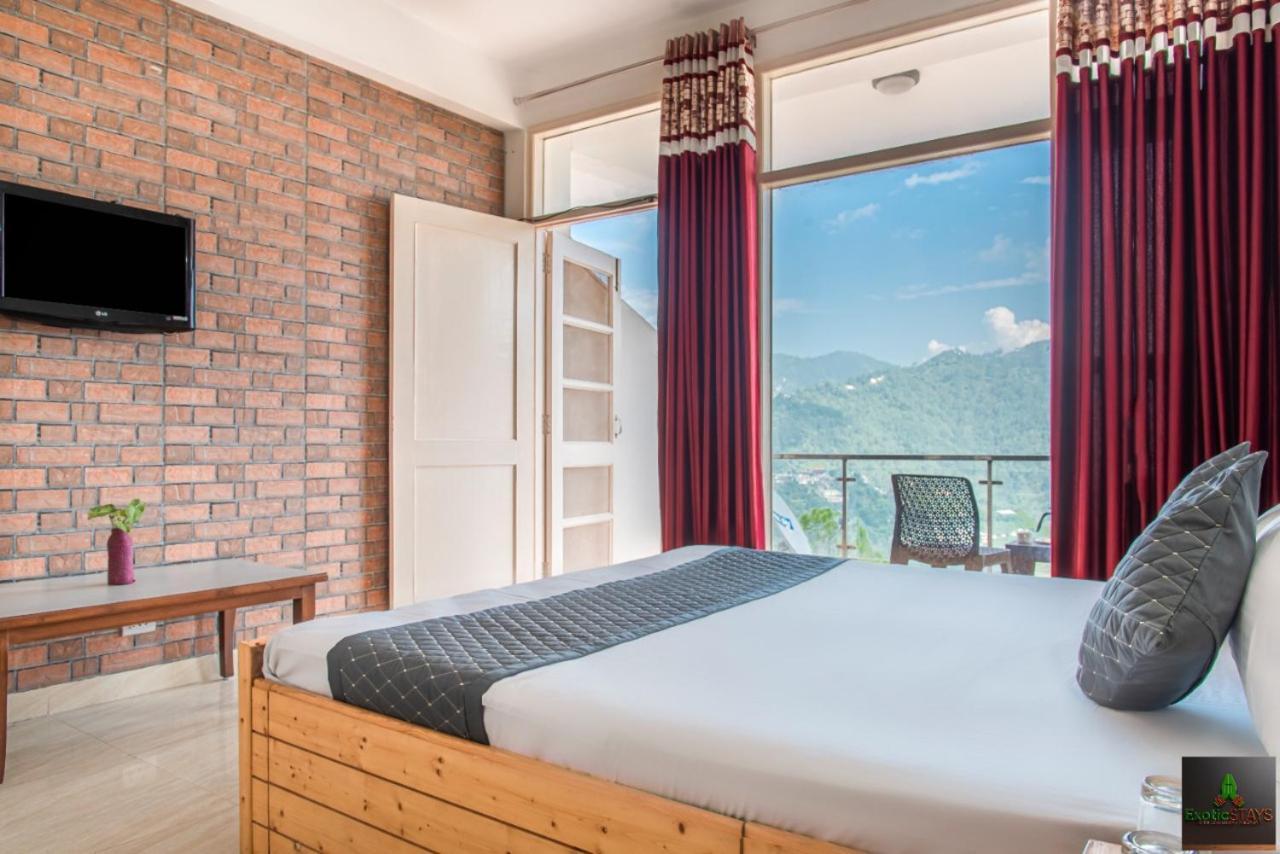 Mystic Kasauli I Pvt Balcony I Peacefull Area I Serviced Apt I By Exotic Stays Eksteriør bilde